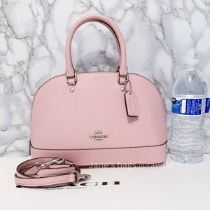 Coach, Bags, New Coach Mini Sierra Satchel Carnation Pink